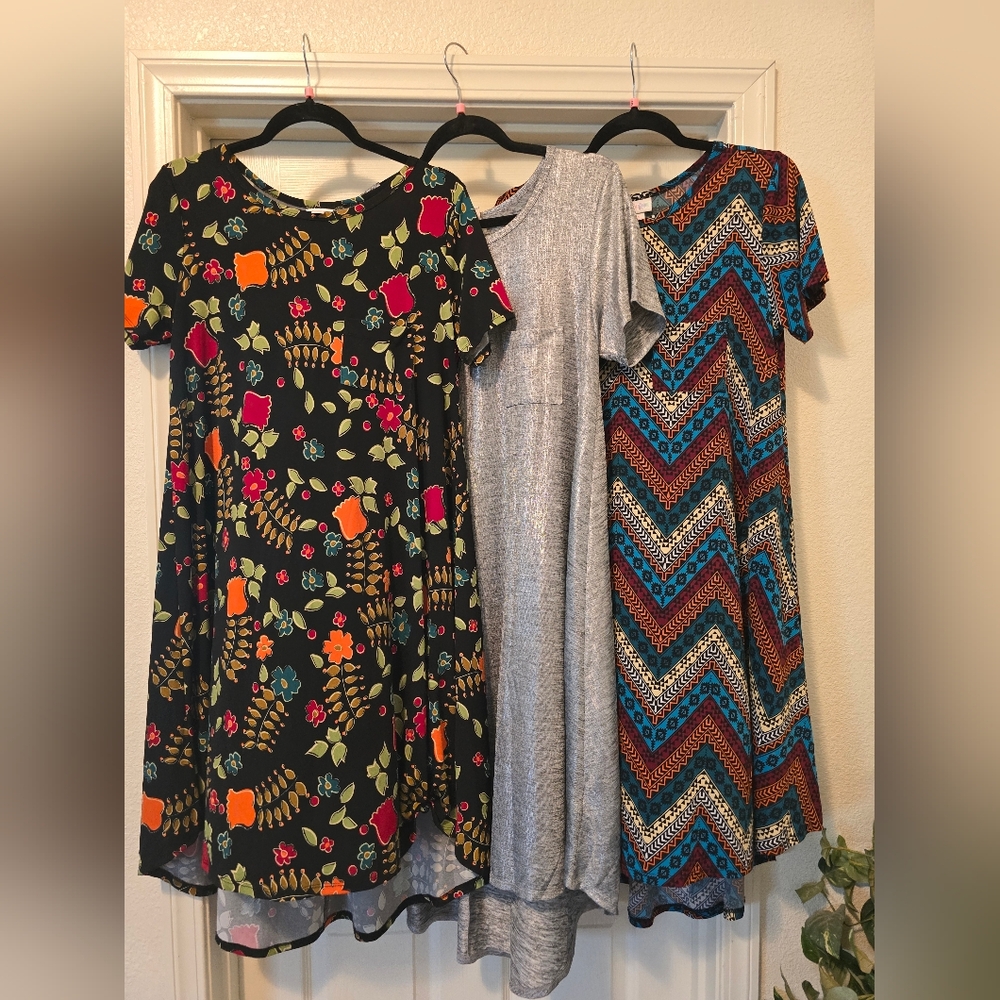 🖤EUC 3 LuLaRoe Carly Dresses